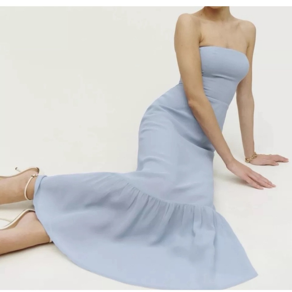 NWT Arta Dress by Reformation - Mineral 6